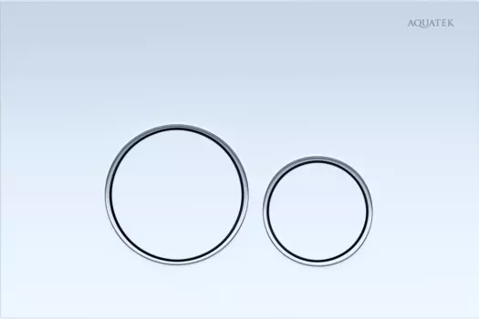 Кнопка смыва Акватек KDI-0000015 белая