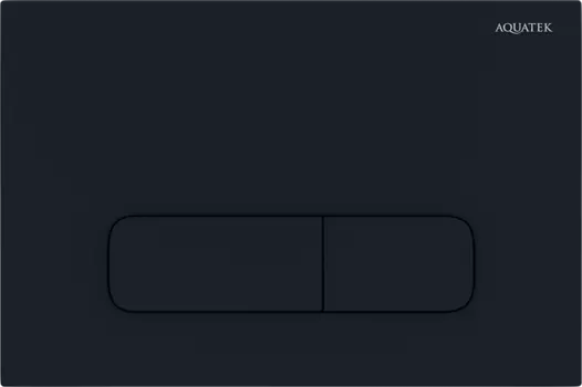 Кнопка смыва Акватек KDI-0000017 черная матовая