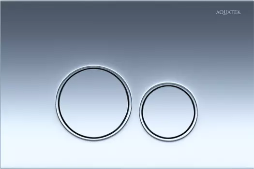 Кнопка смыва Акватек KDI-0000018 хром