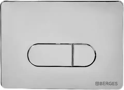Кнопка смыва Berges Wasserhaus Novum D3 хром, глянец /040033