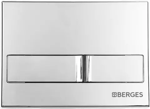 Кнопка смыва Berges Wasserhaus Novum L3 хром, глянец /040013