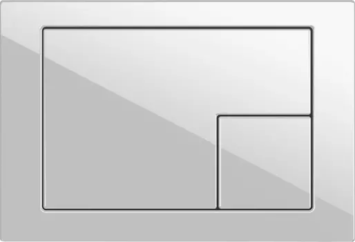 Кнопка смыва Cersanit Corner 64077 белая /64077