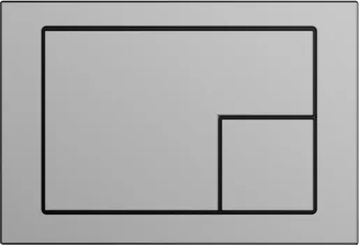 Кнопка смыва Cersanit Corner 64107 хром матовый /64107