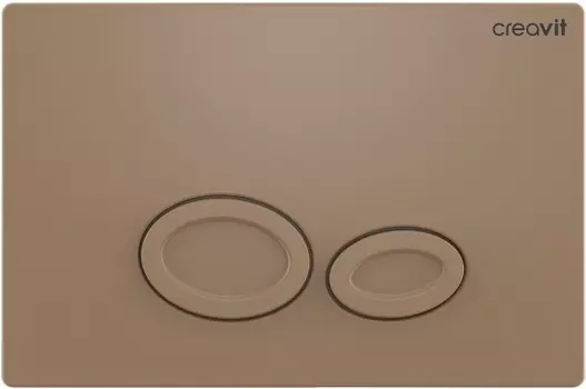 Кнопка смыва Creavit Drop GP2002.06 капучино