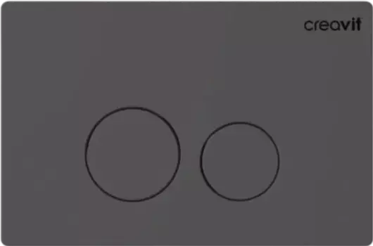 Кнопка смыва Creavit Terra GP9002.04 антрацит