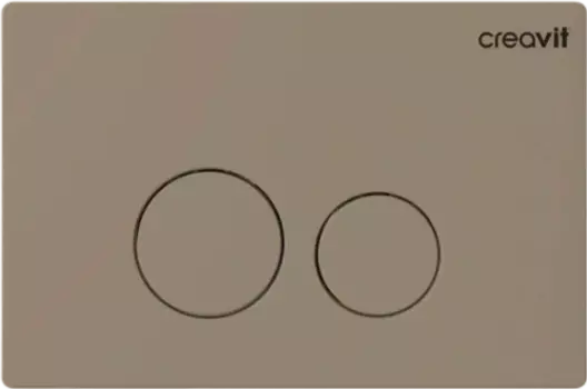 Кнопка смыва Creavit Terra GP9002.06 cappucino