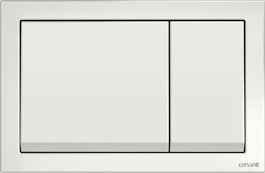 Кнопка смыва Enter пластик белый универсальная BU-ENT/WH