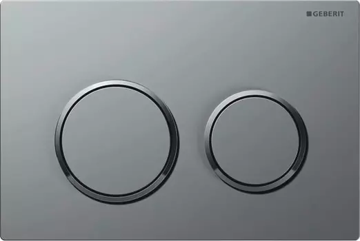 Кнопка смыва Geberit Omega 20 лакированная, матовый хром 115.085.JQ.1