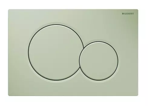 Кнопка смыва Geberit Sigma 01 зеленый Agais 115.770.FB.5