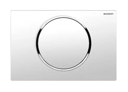 Кнопка смыва Geberit Sigma 10 белый / хром 115.758.KJ.5