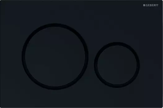 Кнопка смыва Geberit Sigma 20 черная 115.882.DW.1