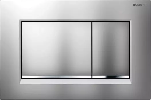 Кнопка смыва Geberit Sigma 30 115.883.JQ.1 хром матовый / хром глянцевый