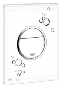 Кнопка смыва Grohe Nova Cosmopolitan белая с черным 38847LI0