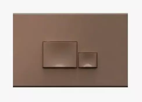 Кнопка смыва ISVEA Piazza Axis 54MJ0105I коричневая