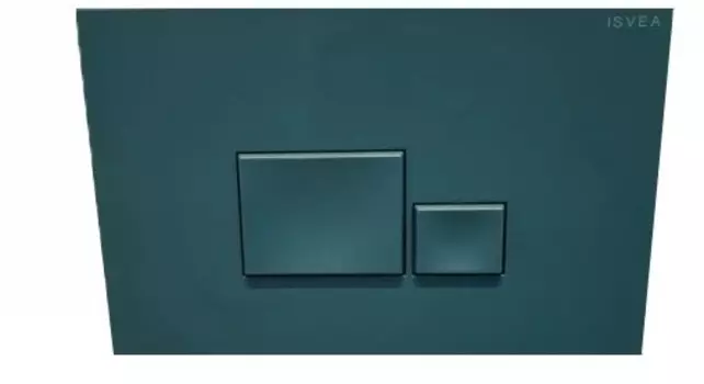 Кнопка смыва ISVEA Piazza Axis 54MJ0114I изумрудная
