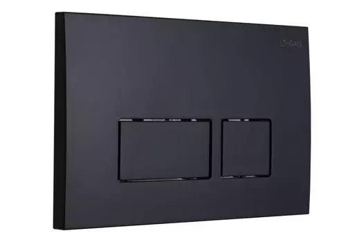 Кнопка смыва Logan Space 297680 Черная матовая 00297680