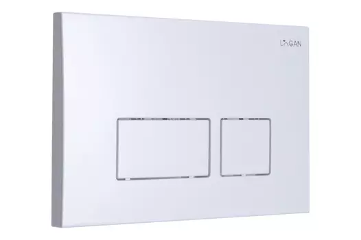 Кнопка смыва Logan Space 297681 Белая 00297681