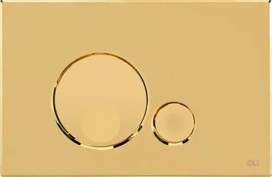 Кнопка смыва OLI Globe 152954 золото