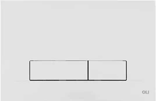 Кнопка смыва OLI Oli Pure Narrow 139181 белая 148300