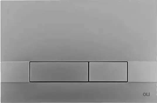 Кнопка смыва OLI Oli Pure Narrow 148302 хром матовый