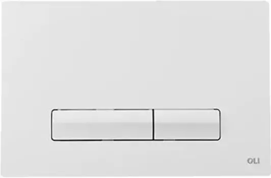 Кнопка смыва OLI OLIPure Glam 139178 белая