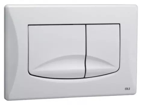 Кнопка смыва OLI River Dual 638501 белая