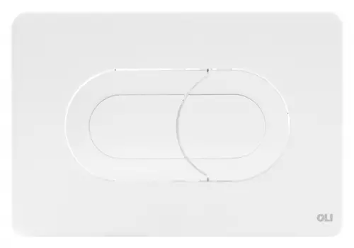 Кнопка смыва OLI Salina 640081 белая