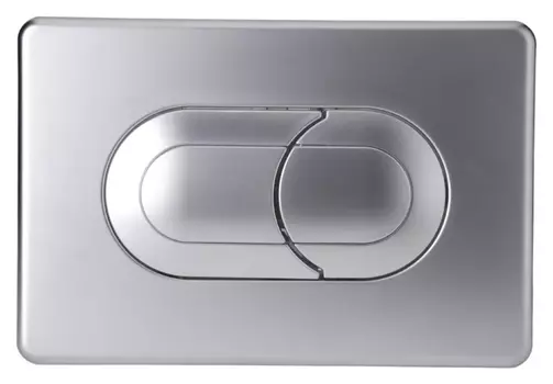 Кнопка смыва OLI Salina 640086 хром матовый