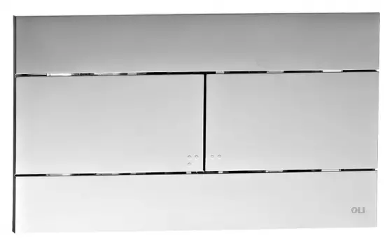 Кнопка смыва OLI Slim 659046 хром матовый