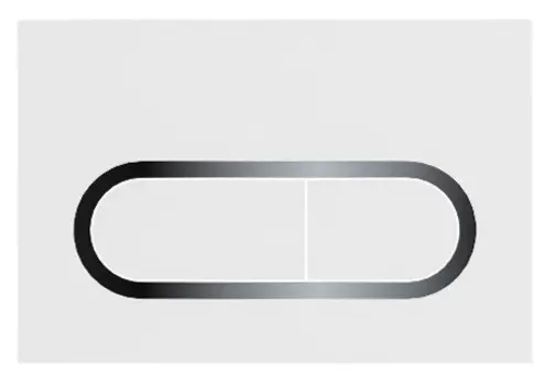 Кнопка смыва Ravak Chrome белая X01455