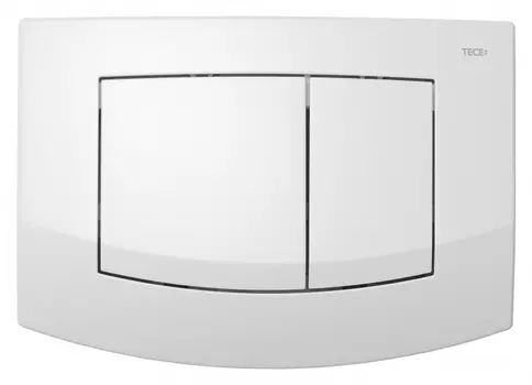 Кнопка смыва Tece Ambia белая антибактериальная 9240240