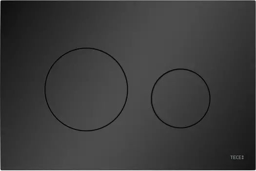 Кнопка смыва Tece Loop 9240925 черная матовая