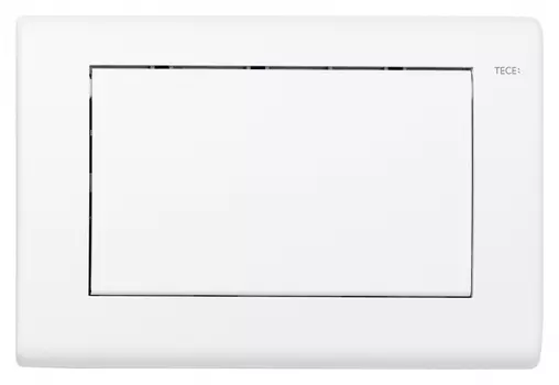 Кнопка смыва Tece Planus белая матовая 9240312