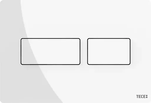 Кнопка смыва TECE TECEsolid 9240432 белая глянцевая