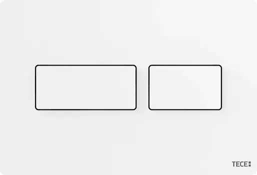 Кнопка смыва TECE TECEsolid 9240433 белая матовая