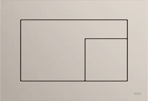 Кнопка смыва Tece Velvet 9240733 серовато-бежевая