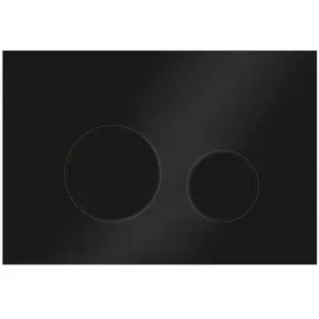 Кнопка смыва Veconi Round VFR002BL черная