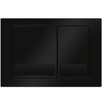 Кнопка смыва Veconi Square VFS001BL черная