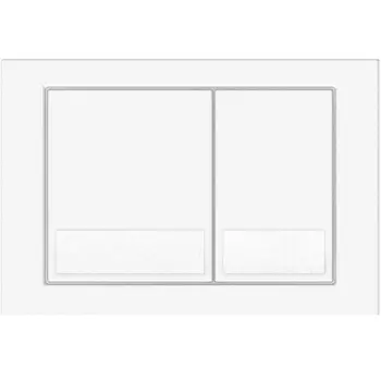 Кнопка смыва Veconi Square VFS001WH белая