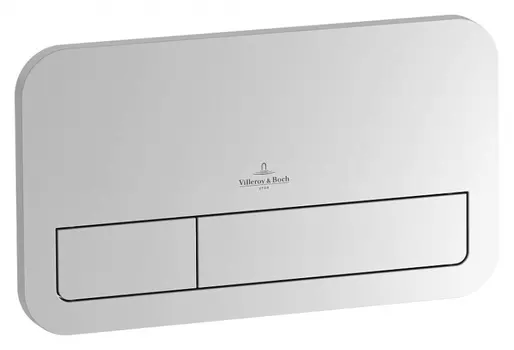 Кнопка смыва Villeroy & Boch Viconnect матовый хром 9224 9069