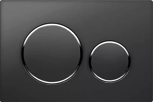 Кнопка смыва Vincea VFP-005MB матовая черная