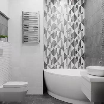 Коллекция плитки Global Tile Fiori Gray