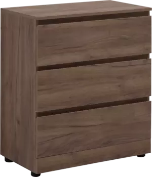 Комод Aquanet Сканди 70 дуб крафт, 3 ящика 302550