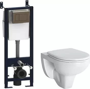 Комплект Am.Pm Sense IS374A1738 с сиденьем микролифт