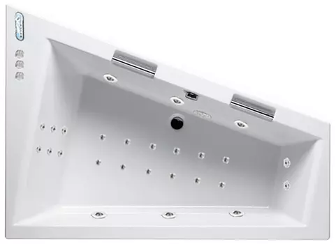 Комплект гидромассаж + аэромассаж Riho Doppio Yan Pool Ideal HM AM бронза