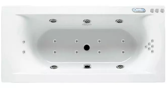 Комплект гидромассаж + аэромассаж Riho Lima Yan Pool MGT белый