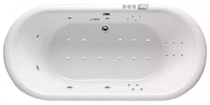 Комплект гидромассаж + аэромассаж Riho Seth Yan Pool W-pool HM AM хром