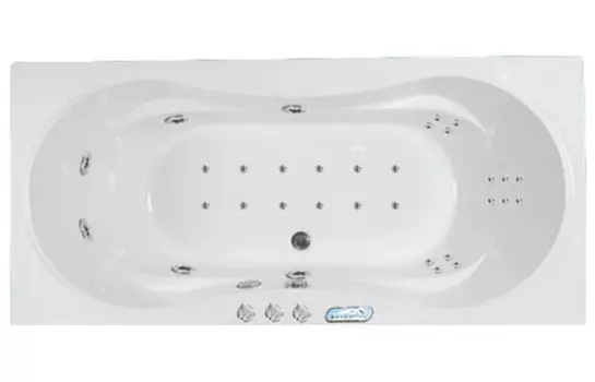 Комплект гидромассаж + аэромассаж Riho Supreme Yan Pool W-pool HM AM белый