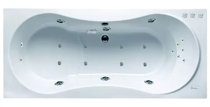Комплект гидромассаж + аэромассаж Riho Tofield Yan Pool MGT белый