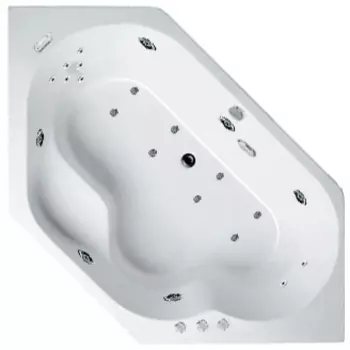 Комплект гидромассаж + аэромассаж Riho Winnipeg Yan Pool MGT бронза